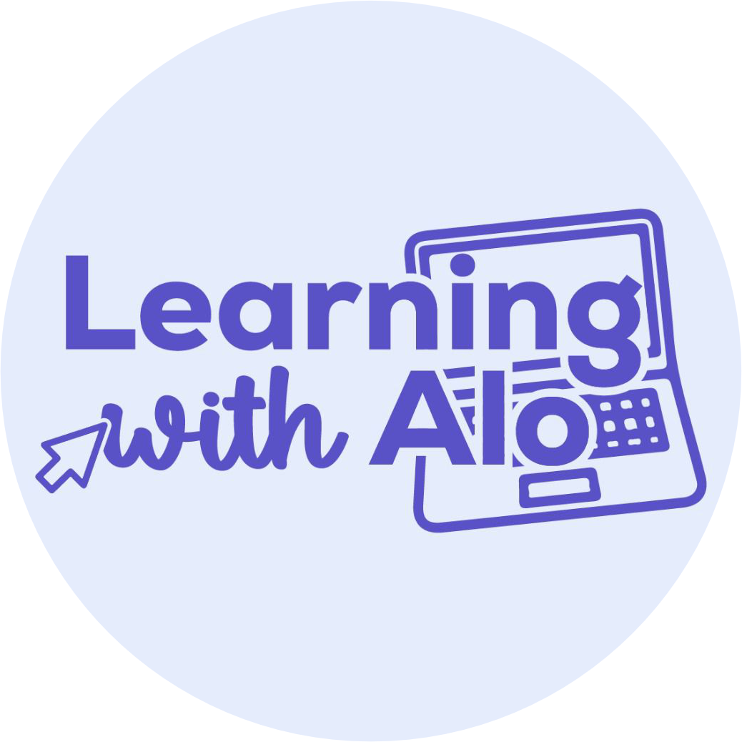 Learning with Alo Logo